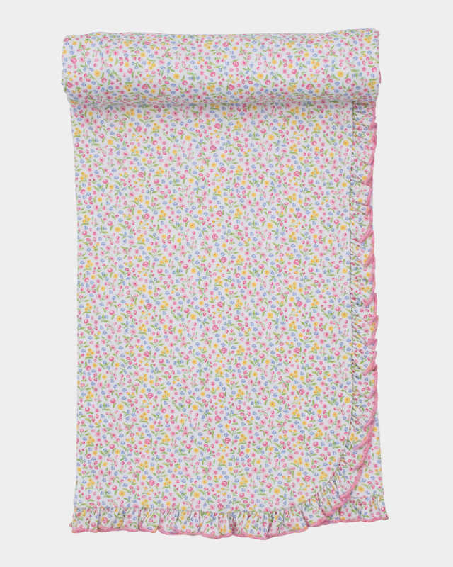 Girl's Garden Trellis Blanket